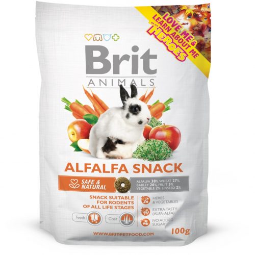 Brit Animals – Snack para Roedores – Alfalfa