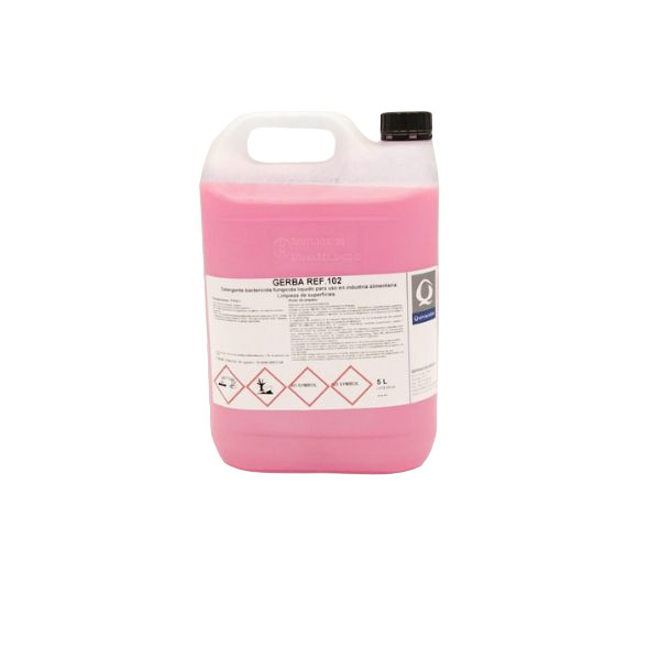 GERBA – REF 102 Enérgico detergente para la limpieza de superficies