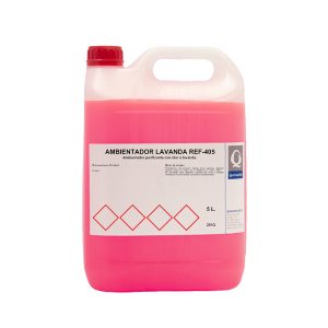 AMBIENTADOR LAVANDA REF-405 Ambientador perfumante purificante antitabaco con olor a lavanda (5 Lts.)