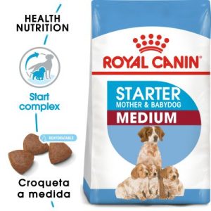 Royal Canin – Perro Gestante, Lactante y Cachorro de Raza Mediana – 12kg