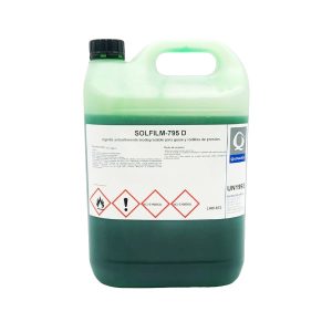 SOLFILM-795 D Agente antiadherente biodegradable para guías y rodillos de presión