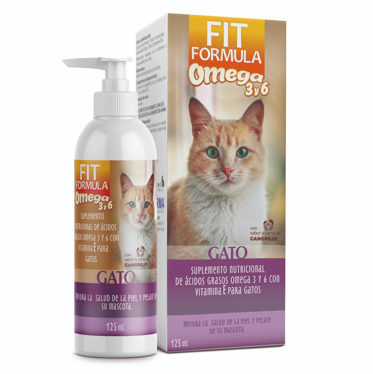 Fit Formula – Omega 3 y 6 – Gatos – 125ml