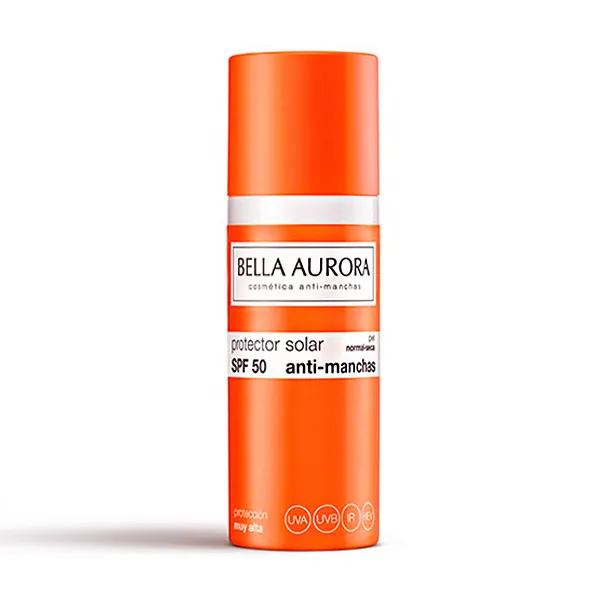BELLA AURORA Protector Solar Facial Spf 50+ | 50ML Fluido Solar antimanchas protección muy alta - Imagen 5
