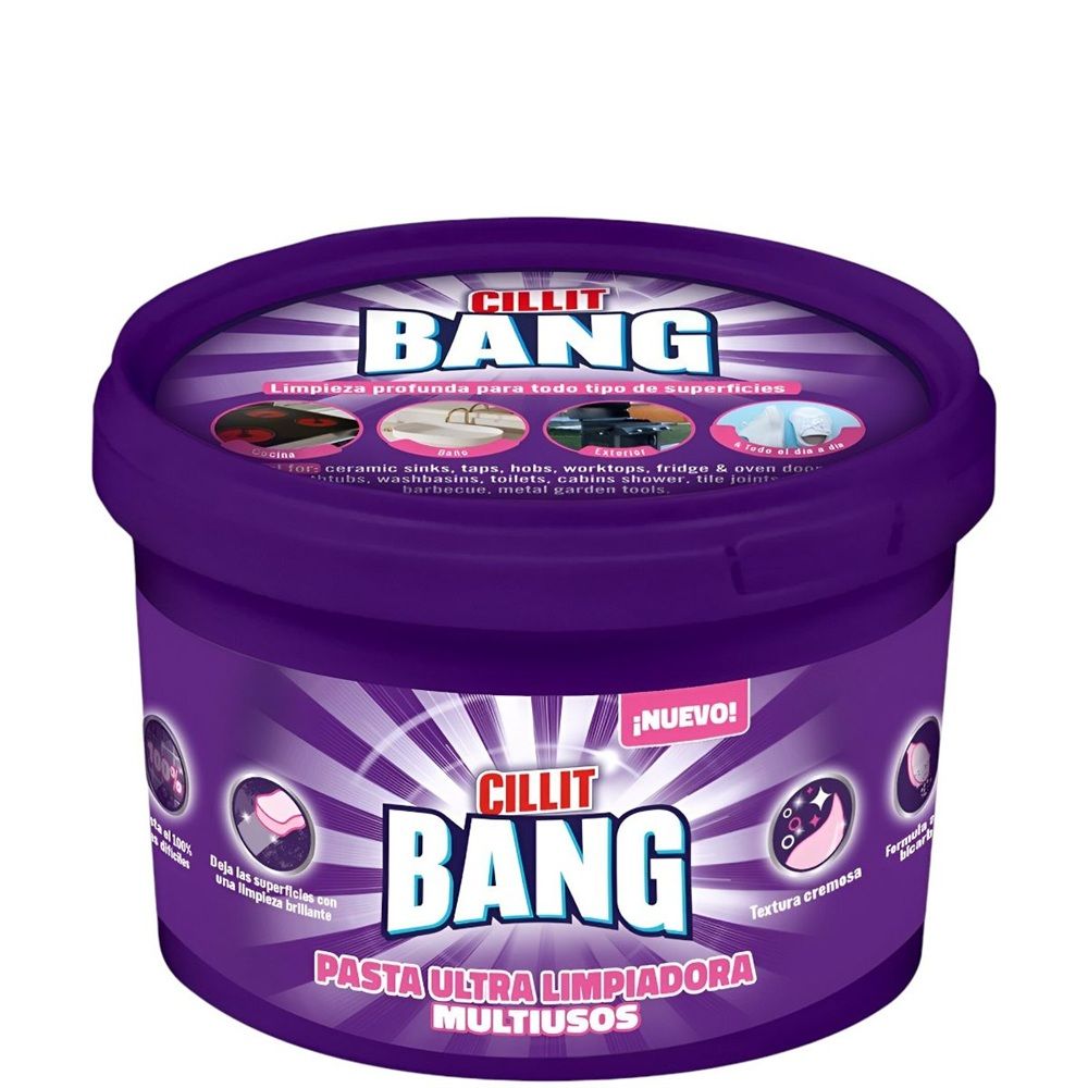 CILLIT BANG Pasta Ultra Limpiadora Multiusos Cillit Bang 470Gr – Pack Ahorro 3 x 470 Gr - Imagen 3
