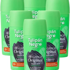 【PACK 6 Uds. X 75ml】Desodorante Tulipán Negro Original en Stick 75ml