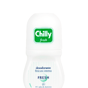 CHILLY Desodorante roll-on Fresh frescura intensa 0% sales de aluminio 48h envase 50 ml
